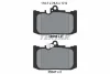 Комплект тормозных колодок переднего., LEXUS GS, RC 2.0-3.5H 12.11- TEXTAR 2496501 (фото 1)