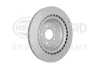Диск тормозной задн. (330mmx22mm) MERCEDES GLE W166 15- ML W166 11- HELLA 8DD 355 122-561 (фото 3)