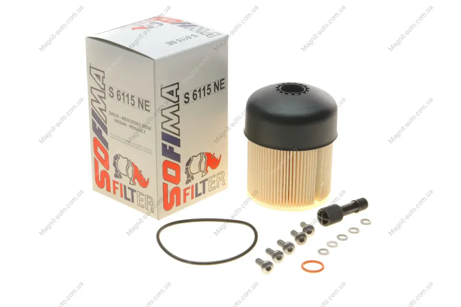 FILTR PALIWA DACIA DUSTER 18-, NISSAN MICRA 17-, RENAULT CAPTUR 15-, CLIO 16- SOFIMA S 6115 NE (фото 1)