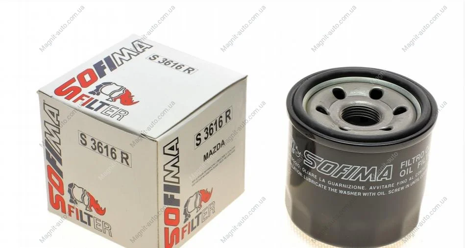 Фільтр оливний Mazda SOFIMA S 3616 R (фото 1)