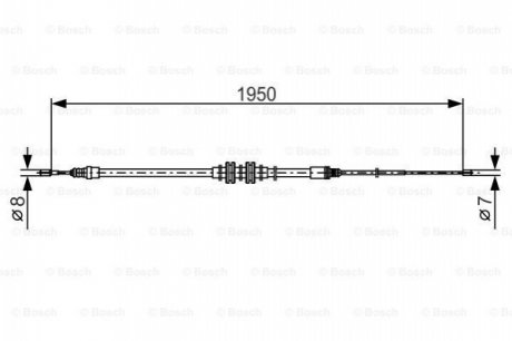 LINKA HAM RENAULT MEGANE IV 1.2TCE 15-, 1.6TCE 15- BOSCH 1 987 482 785