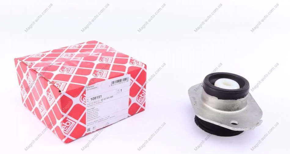 Подушка двигателя OPEL/PEUGEOT Vivaro A/Trafic II "00-14 FEBI BILSTEIN ="108151" (фото 1)
