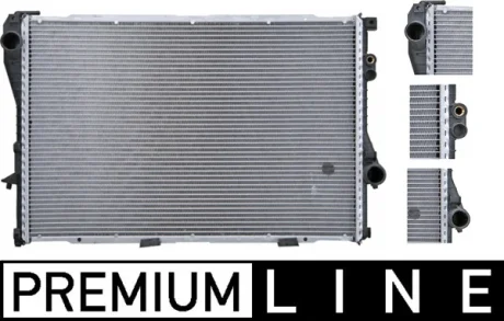 Радіатор 438 mm BMW 5 (E39) / 7 (E38) MAHLE / KNECHT ="CR281000P"