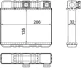 Радіатор пічки BMW 3 (E46)/ X3 (E83) MAHLE / KNECHT ="AH87000P" (фото 2)