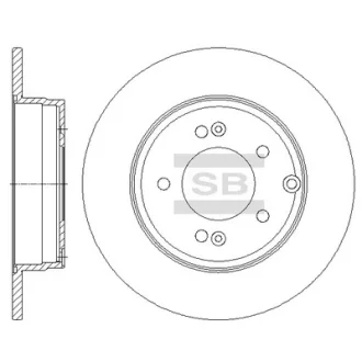 Диск гальмівний Hi-Q (SANGSIN) SD1099