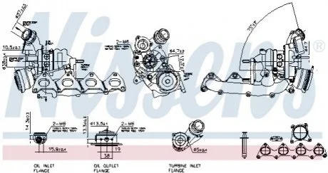 Компресор, наддув SEAT ALTEA (2004) 1.4 TSI NISSENS 93112