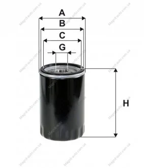 Фильтр масляный WIX FILTERS WL7102