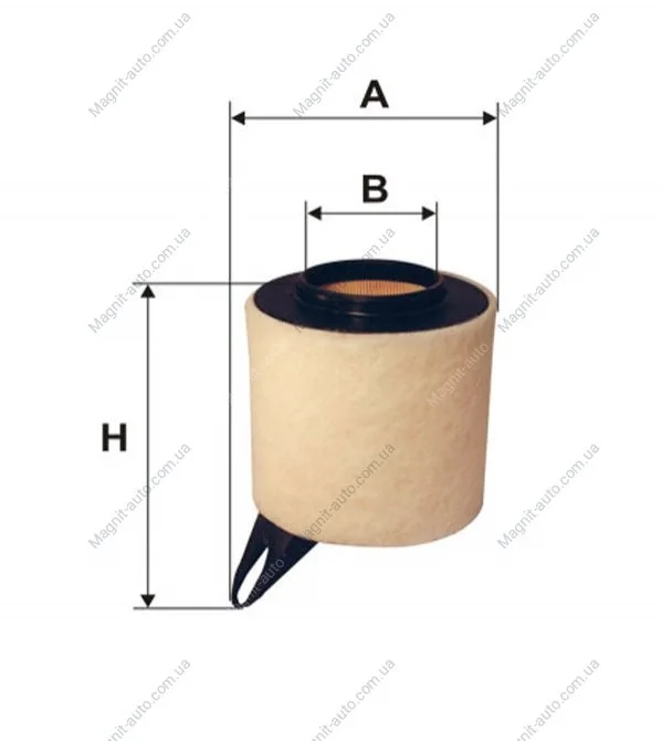Фильтр воздуха WIX FILTERS WA9509 (фото 1)