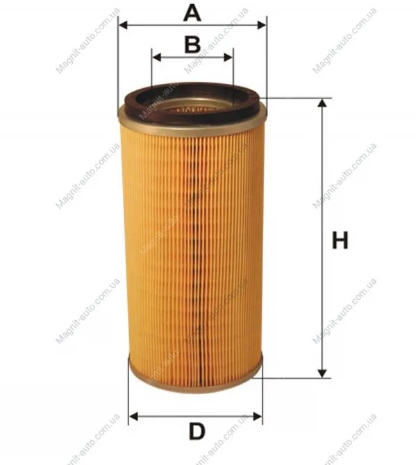 Фильтр воздушный WIX FILTERS WA6135 (фото 1)