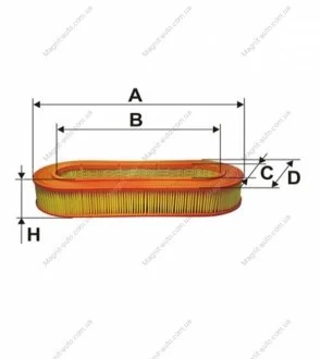 Фильтр воздуха WIX FILTERS WA6009