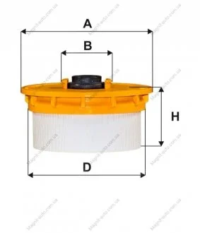 Фильтр топливный TOYOTA LC 4.5 D 08- (произ-во WIX-FILTERS) WIX FILTERS WF8503