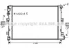 Радіатор охолодження двигуна PSA Jumpy Expert, Fiat Scudo 1,6i 2,0i 1,9-2,0 HDI 98> MT AC+ (CNA2089) AVA AVA COOLING CNA 2089 (фото 1)