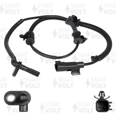 Датчик ABS Opel Insignia (08-)/Astra J (10-)/Zafira C (11-) пер. кол. StartVOLT СтартВОЛЬТ VS-ABS 0518 (фото 1)
