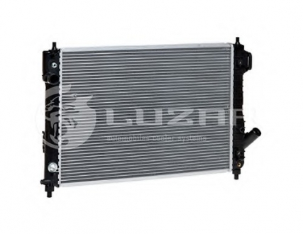 Радиатор охлаждения Авео T255 (2010-)/ВИДА 109 л/с (2012-) автомат (алюм-паяный) LUZAR LRc 05180