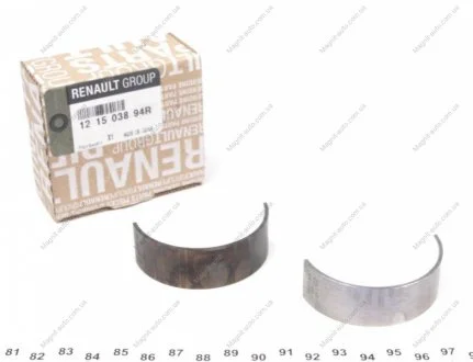 Вкладыши шатунные M9R (к-т на 1 шатун) RENAULT 121502698R