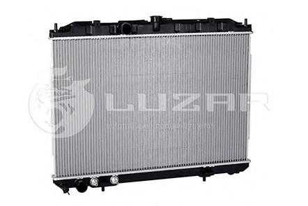 Радиатор охлаждения X-Trail 2.0/2.5 (01-) АКПП LUZAR LRc 141H8 (фото 1)