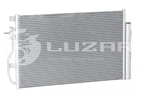 Радиатор кондиционера Авео (T300 (11-)) с ресивером LUZAR LRAC 0595