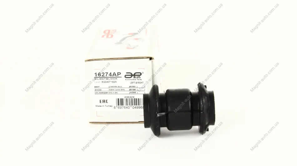 Сайлентблок важеля передній нижній Seat Ibiza (03-)/Skoda Fabia (99-)/VW Polo (03-) APPLUS APLUS 16274AP (фото 1)