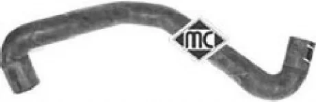 Патрубок радиатора Metalcaucho 08896