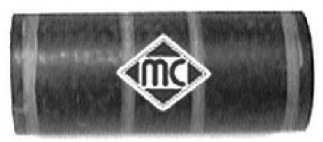 Патрубок радиатора Metalcaucho 08488 (фото 1)