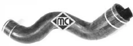 Патрубок радиатора Metalcaucho 08607