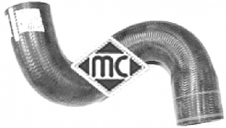 Патрубок радиатора Metalcaucho 08620
