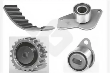 Комплект ГРМ 1.9D Kangoo 97-03/Clio 91-05/Rapid 94-98 (с шестерней) HUTCHINSON KH33
