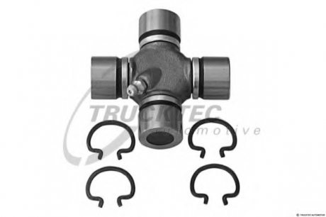 Крестовинa кардана, DB 207-310 - Vito (639) / W123, (д. 24x76.00 mm.), (с масленкой) TRUCKTEC 02.34.017