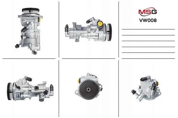 Насос ГУР новый VW LT 28-35 II автобус 01-06 2.8 TDI MSG VW 008 (фото 1)