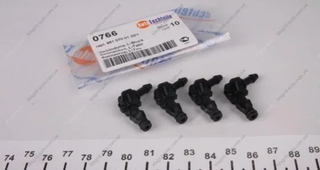 Штуцер шланга возврат избыточного топлива Г-образный, OM651 2.2CDI 09- AUTOTECHTEILE 100 0766
