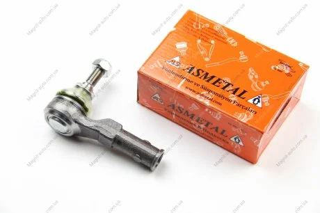 Наконечник кермової тяги Kangoo/Clio/Megane 99- Пр... ASMETAL 17RN5521