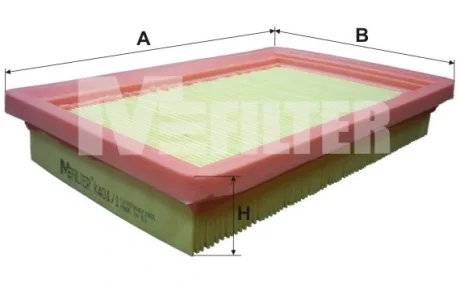Фильтр воздушный Accent/Mazda 626/929 86-05 M-FILTER K401