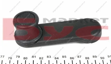 Ручка стеклоподъемника MB 609 (черная) AUTOTECHTEILE 1007600