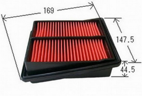 Фильтр воздушный двигателя JS ASAKASHI A884J