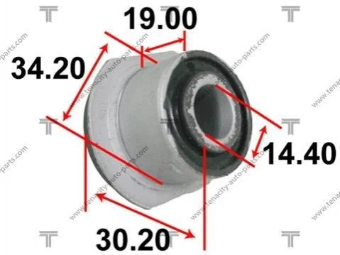 Втулка рейки рулевой toyota land cruiser TENACITY AAMTO1116 (фото 1)