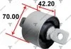 Сайлентблок рычага mitsubishi lancer 08- TENACITY AAMMI1052 (фото 1)