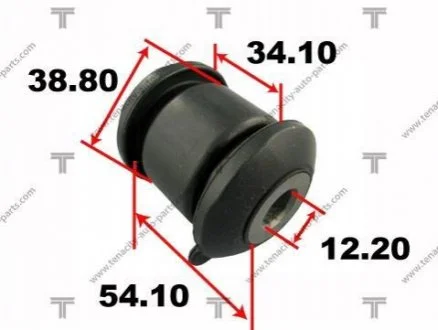 Сайлентблок рычага honda k12 civic 05-11 TENACITY AAMHO1035