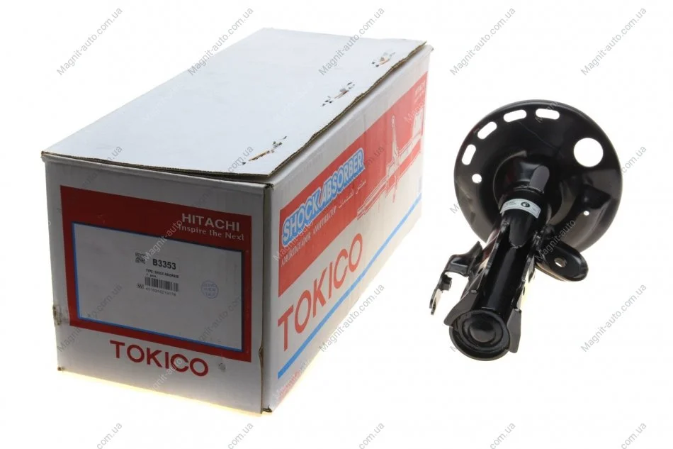 Амортизатор подвески передний правый газомасляный Toyota Auris 06-/Corolla 07- TOKICO Tokico B3353 (фото 1)
