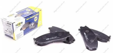 Колодки тормозные ICER 181372