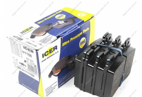 Колодки тормозные (передние) MB S-Class (W140) 91-98 (Ate - ICER 181158