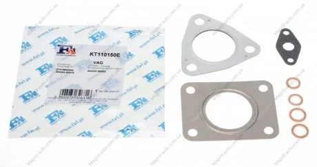 Прокладки турбіни комплект, VW LT 2.5TDI 99-06 Fischer Automotive One (FA1) KT110150E