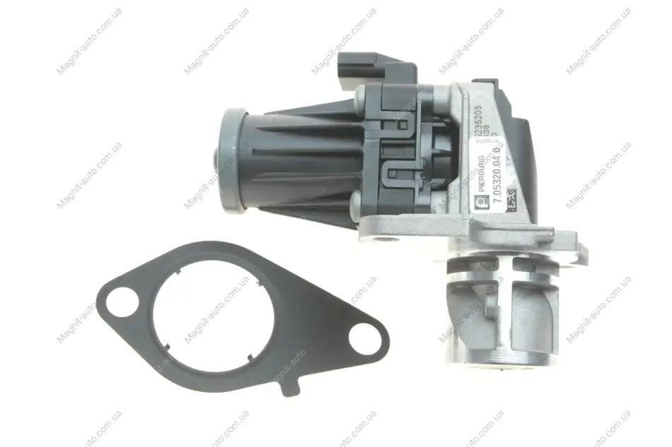 Клапан EGR MERCEDES A (W176), B SPORTS TOURER (W246, W242), CITAN (MPV), CITAN MIXTO (DOUBLE CABIN), CITAN/MINIVAN (W415), CLA (C117), CLA SHOOTING BRAKE (X117), GLA (X156) 1.5D/1.5DH/1.6D 06.08- PIERBURG 7.05320.04.0 (фото 1)