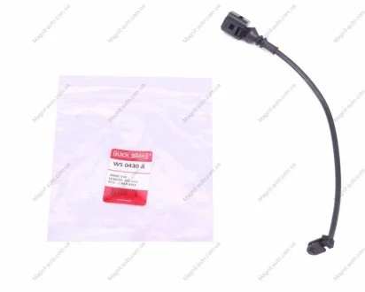 Датчик зносу,гальм.колодки QUICK BRAKE WS0430A
