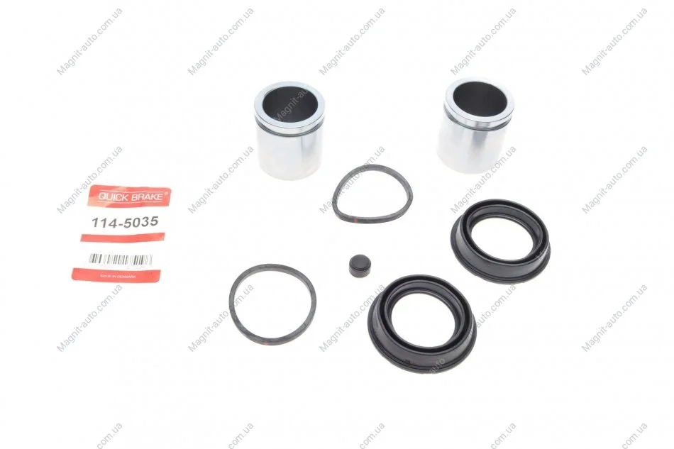 Ремкомплект гальмівного супорта (з поршеньком), CHEVROLET Captiva; OPEL Antara; 2.0-3.2, 06- QUICK BRAKE 114-5035 (фото 1)