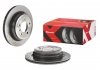 TARCZA HAMULC. BMW 3 E90 06- TYЈ WEN BREMBO 09.B338.2X (фото 1)