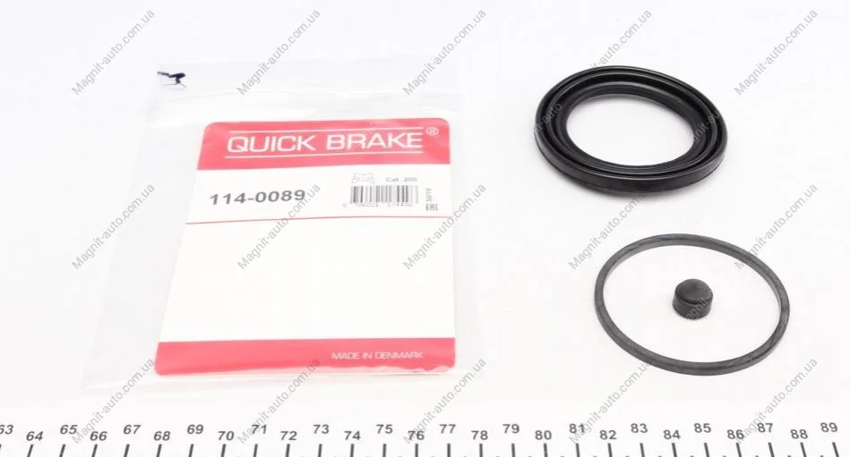 Ремкомплект тормозного суппорта, CHEVROLET, OPEL, SAAB, VAUXHALL QUICK BRAKE 114-0089 (фото 1)