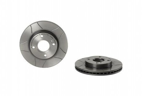 TARCZA HAMULC. FORD FIESTA 08- BREMBO 09.A968.76