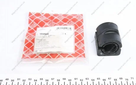 Подушка стабилизатора задней левой/правой (22мм).) FORD TOURNEO CONNECT, TRANSIT CONNECT 1.8/1.8D/1.8LPG 06.02-12.13 FEBI BILSTEIN 102966