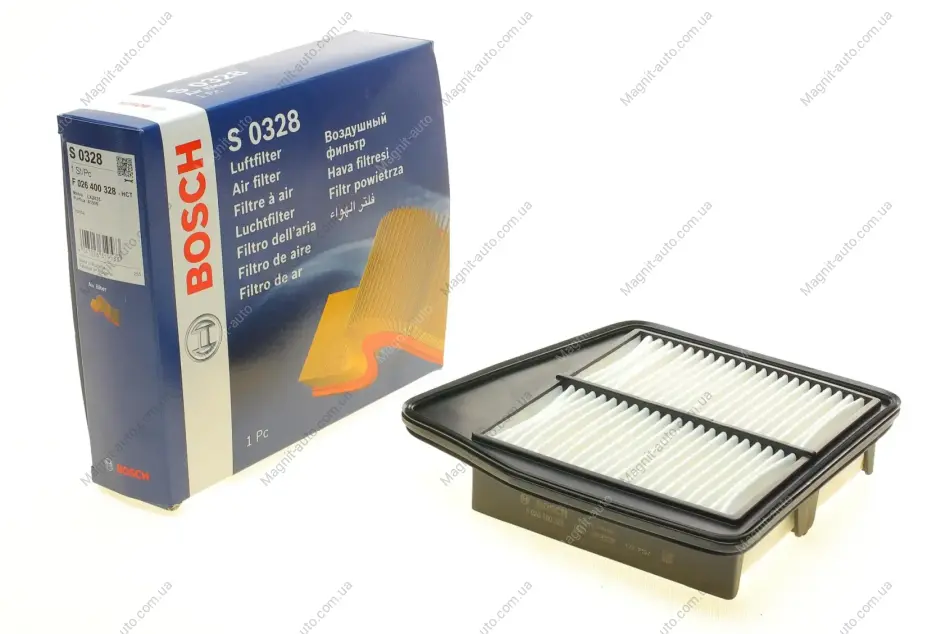 Фильтр воздушный вставка HONDA Accord \'\'08-15 BOSCH F026400328 (фото 1)