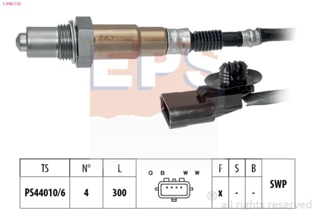 SONDA LAMBDA DACIA RENAULT NISSAN EPS 1.998.132